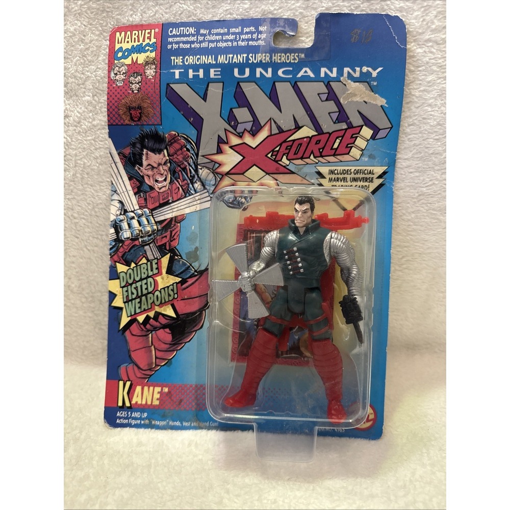 The Uncanny X-Men X-Force KANE New Sealed Action Figure Toy Biz 1993‎